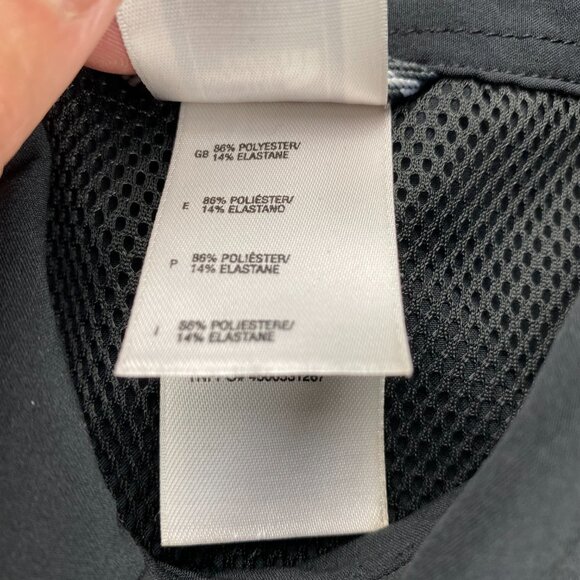 The North Face Shirt Men Extra Large XL Black Slim Fit Polo - Check Measurements - Picture 6 of 9